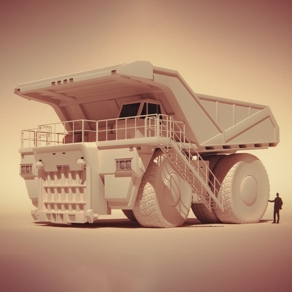 Mining Haul Truck preview image 1